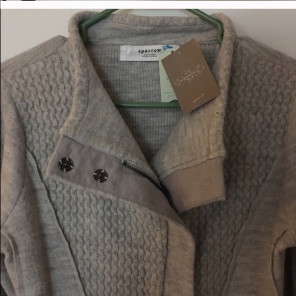 SOLD BNWT Anthropologie Sparrow Wool Jacket - Picture 3 of 5